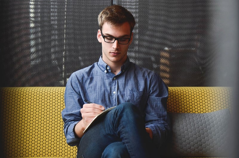 entrepreneur working